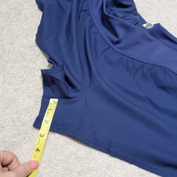 NIKE NWT Swim Essential Board Shorts Bikini Liner Stretch Beach Blue Women's XXL - Picture 13 of 14